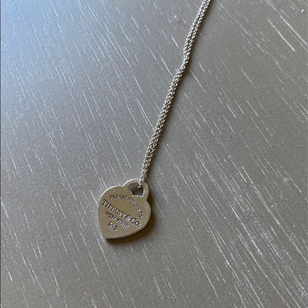 Tiffany and Co. heart necklace